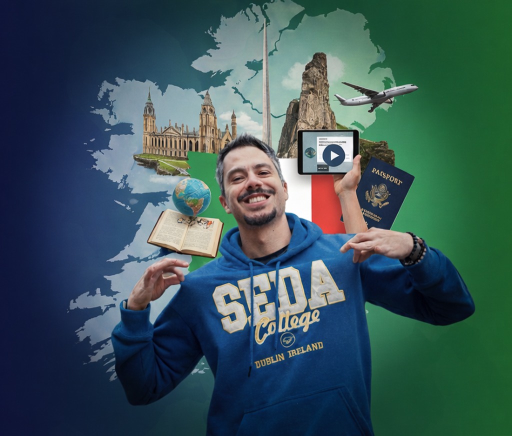 Jornada do Intercâmbio — SEDA College Dublin